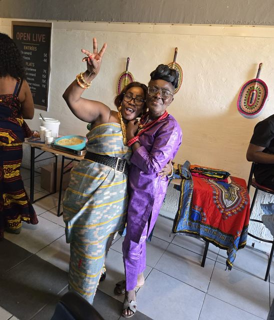 Au brunch Akwaba Ivoir